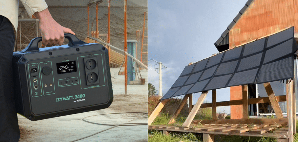 énergie verte panneaux solaire électricité Batterie IZYWATT